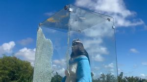 Ministério Público apura vandalismo na estátua de Iemanjá, em João Pessoa Ministério Público apura vandalismo na estátua de Iemanjá, em João Pessoa