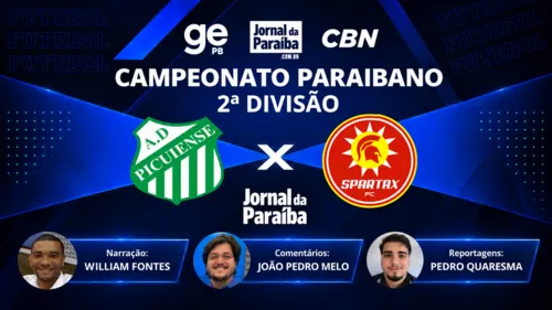 Veja como foi Picuiense x Spartax, pela 1ª rodada da 2ª divisão do Paraibano 2026