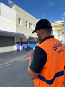 Defesa Civil reforça ações para evitar acidentes com marquises no Centro de Campina Grande Defesa Civil reforça ações para evitar acidentes com marquises no Centro de Campina Grande