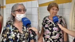 Idosas acima dos 70 anos vão às urnas e dão lição de cidadania em Campina Grande Idosas acima dos 70 anos vão às urnas e dão lição de cidadania em Campina Grande