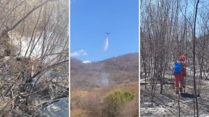 Incêndio no Sertão da Paraíba atinge cerca de 800 hectares; chamas são controladas Incêndio no Sertão da Paraíba atinge cerca de 800 hectares; chamas são controladas